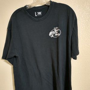 T-Shirt Bass Pro "Cowboys always keep it reel" Like new - Large